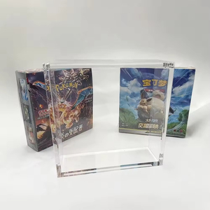 Boîte de présentation en acrylique anti-UV 151 TCG pour cartes Pokémon japonaises, grande taille, avec couvercle magnétique, vente en <span class=keywords><strong>gros</strong></span> - Product Image 5