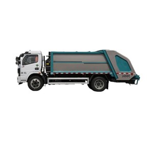 Camión Compactador de Basura Diésel Dongfeng <span class=keywords><strong>Frica</strong></span> F7, Puede Transportar Contenedores de 120/240L, Fabricante - Product Image 1