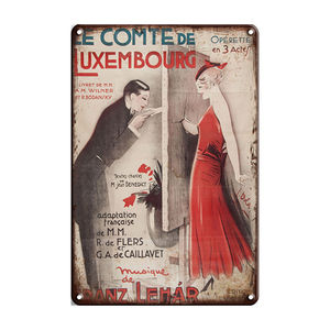 Good Morning Decor mur bar Artisanat ancienne impression rétro signe salon vip Vintage métal Affiche logo étain voiture plaque Offre Spéciale - Product Image 5