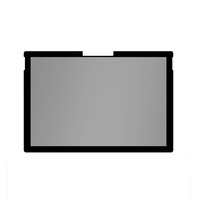 Amovible Soie Imprimer Bord Colle En Plastique Cadre de Confidentialité Filtre Écran de Confidentialité pour Ordinateur Portable Protecteur Pour Surface
