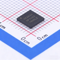NRF52832 48-QFN 2.4GHz Bluetooth V5.3 BLE Modo de Bajo Consumo Energético, Chip Transceptor RF, Receptor, Transmisor, 1.7V-3.6V NRF52832-QFAA-R