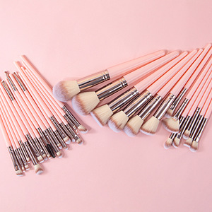 Powder loose makeup brush set <b>blush</b> nose shadow brush soft hair beauty tools makeup full set of brushes - Product Image 4