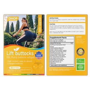 OEM ODM Hizmetleri Şehvetli Kadın Kalçaları Yumuşak Kapsül Seksi Kalçalar Dolgun Kalçalar Yumuşak Kapsül BBL Dolgun Kalçalar Softgel - Product Image 3