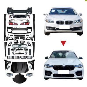 Kit Carrozzeria Stile M5 per BMW <span class=keywords><strong>Serie</strong></span> 5 F10 F18 2011-2017, Aggiornamento 2023 G30 G38 LCI, per 530I 550LI, Senza Tagli - Product Image 1