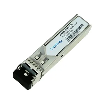 وحدة إرسال واستقبال 1.25G SFP 80 كم 1550 نانومتر CWDM SMF IC فايبرتراسل واستقبال لراوترات CWDM مع موصلات LC RJ45