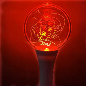 Tùy chỉnh Acrylic Kpop cổ vũ LED Light <span class=keywords><strong>Stick</strong></span> cho người hâm mộ Câu lạc bộ <span class=keywords><strong>Glow</strong></span> Sticks cho buổi hòa nhạc bên <span class=keywords><strong>Fan</strong></span> Sử dụng LED nhấp nháy Acrylic <span class=keywords><strong>Stick</strong></span> - Product Image 4