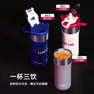Just Love Life Insulated Water Bottle 800ml Large Capacity Stainless Steel Tumbler For Travel Outdoor Use - Product Image 2