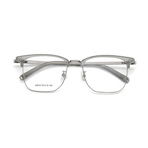 Gafas de Sol Rectangulares de Aleación para Hombre Voss 34818, Montura Completa, Lentes de Resina Anti-UV, Origen Danyang - Product Image 1