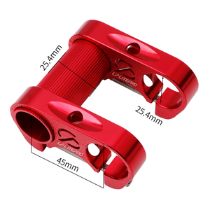 Litepro Super Light Hollow Double <strong>Stem</strong> 25.4MM Aluminum Alloy CNC Bicycle <strong>Stem</strong> for 412 SP8 <strong>Folding</strong> Bike Handlebar <strong>Stem</strong> - Product Image 6