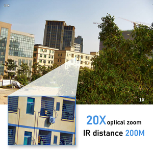 Jidetech 20x Zoom quang học năng lượng mặt trời Powered máy ảnh với 90w50a có thể sạc lại li pin 8MP Wi-Fi + LAN IP Camera - Product Image 5