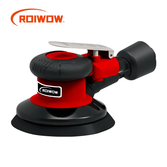 Industrial 6 inch Pneumatic Air Random Orbital Sander Polisher Dust Collector Vacuum Mini Air Sander Tool Polishing Machine