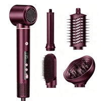 Sèche-cheveux tendance Air Styler 6-en-1 avec brosse lissante BLDC et double tension