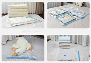 D5545 Sacchetto di Compressione da Viaggio <span class=keywords><strong>per</strong></span> Conservare Vestiti, Piumoni e Coperte, Sacchetti <span class=keywords><strong>Sottovuoto</strong></span> - Product Image 6