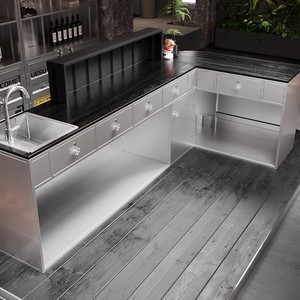 Nhà hàng và quán cà phê quầy bar quầy trưng bày để trưng bày trong quán cà phê và thiết kế quán bar - Product Image 4