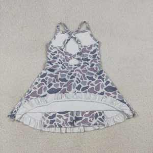 Robe de sport pour petites filles, style camouflage de chasse, pour le tennis et le yoga, avec short intégré, coupe trapèze, de la marque RTS University Football Team - Product Image 2