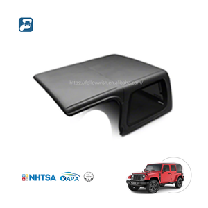 Followwish Ricambi Personalizzati in Fibra di Vetro per Carrozzeria Auto, Parti Hardtop per Jeep Wrangler JK 2/4 Porte <span class=keywords><strong>2016</strong></span> - Product Image 1