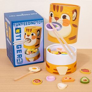 Jeu d'imitation de haute qualité, parfait pour les voyages, cadeau idéal pour les garçons et les filles, ensemble créatif d'alimentation et de service - Product Image 1