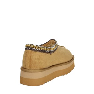 Pelliccia alla moda Beige per pantofole Slip-On FL230 - Product Image 3