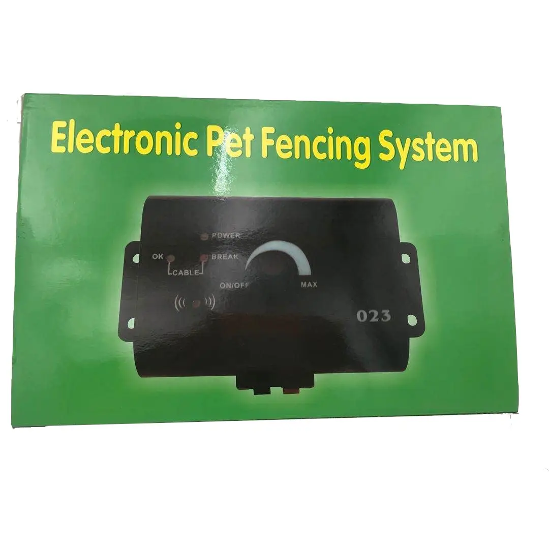 Pet Dog Wireless Fence System Outdoor Electric Fencing Containment Pet Training Shock Collar 023
