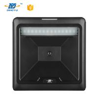 DP8522P omnidireccional 2D escritorio PDA USB COM LED pago-lector de escáner de código de barras QR para Android etiqueta de precio escáner con cable