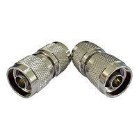 Adaptador de conector de alta calidad en Stock, adaptador de conector N macho a N macho, coaxial RF