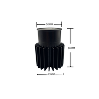 Plafonnier LED AC220V COB MR16 GU10 Module Aluminium 15W Spot pour remplacer l'ampoule GU10 MR16