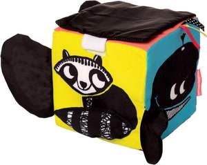 Jouet éducatif pour bébé en forme de cube en peluche personnalisé, avec des mots et des images, <span class=keywords><strong>jouets</strong></span> en forme de dés - Product Image 1