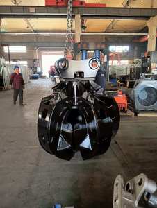 2025 Nieuwe Sinaasappelschil Metalen Klemlader Duurzame Lotus Klauw Graafmachine Grijper Lotus Klauw Handler - Product Image 5