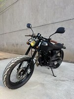 Scooter 2 temps 150cc Euro4 Vintage 2025, nouveau design F68 Cafe Racer Chopper, certifié Euro EEC COC