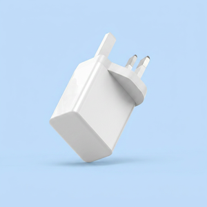 อะแดปเตอร์แปลงไฟ USB C PD ความเร็วสูงชาร์จเร็ว ABS สำหรับแอนดรอยด์โทรศัพท์มือถือแล็ปท็อปหูฟังและกล้องส่งออกไปอินเดีย - Product Image 1