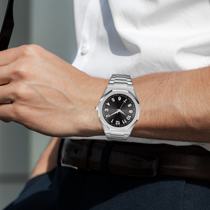 ブラックオーラアラビア語ダイアルウォッチファッションAzanイスラム教徒の祈りの腕時計2026メンズクォーツ時計 - Product Image 4