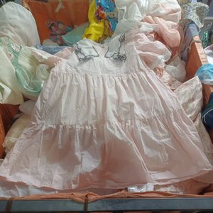 Robes décontractées d'occasion pour petites filles, jupes en coton usagées pour enfants, vente en gros en vrac - Product Image 3