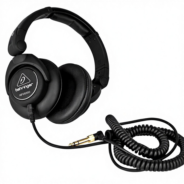 Behringer HPX6000 Over-Ear Headphones with Active Noise Cancellation (ANC)