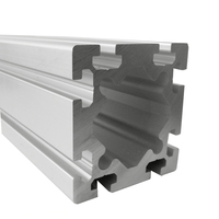 Profilés en aluminium 6060 v Slot, extrusion de rail en T, profilé en aluminium 60x60