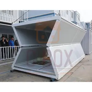 Cbox Nhà Ở Tị Nạn Dễ Dàng Lắp Đặt 20 Ft Có Thể Gập Lại Được Nơi Trú Ẩn Tạm Thời Nhà Container Gấp Gọn Có Thể Mở Rộng Văn Phòng