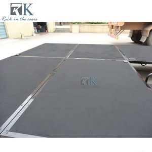 Extraíble con ruedas Etapas de plataforma de acabado alfombrado de Instalación rápida - Product Image 6