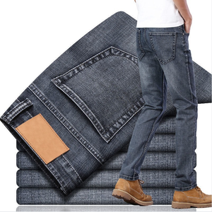 <span class=keywords><strong>Jeans</strong></span> da <span class=keywords><strong>Uomo</strong></span> Nayil Vendita Diretta dalla Fabbrica Nuovi per Tutte le Stagioni di Fascia Alta Modello Dritto Slim <span class=keywords><strong>Pantaloni</strong></span> Casual Traspiranti - Product Image 2