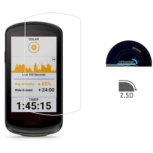 Protection d'écran pour ordinateur de vélo GPS <span class=keywords><strong>Garmin</strong></span> <span class=keywords><strong>Edge</strong></span> 1040 1030 810 820 830 840 <span class=keywords><strong>1000</strong></span> Plus, film en verre trempé ultra clair 2.5D 9H - Product Image 3