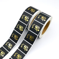 Autocollants Personnalisés Luxe Imperméables à Faible MOQ Échantillons Gratuits Impression Vinyle PVC Transparent Étiquettes Cosmétiques Soins de la Peau Marquage à Chaud