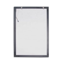 Cadre en aluminium à encliquetage pour impression d'affiches, publicité, cadre photo lumineux, boîte à lumière, affichage de menu de restaurant