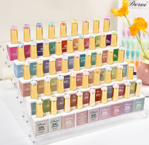 Deroi Pastel Color Gel Esmalte Set 48 Colores 15ml TPO HEMA Libre Gel Esmalte Set Esmalte En Gel OEM ODM Disponible - Product Image 1