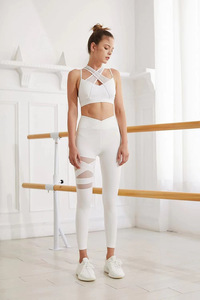 Leggings de Yoga de Cintura Alta Elástica para Mujer, Diseño Moderno, Color Sólido, Levanta Glúteos, Transpirables, de Secado Rápido, Spandex/Nylon - Product Image 5