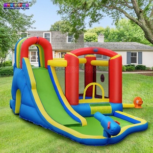 Castillo Inflable al por Mayor para Niños, Zona <span class=keywords><strong>de</strong></span> Juegos Interior, 3.2mx3mx2.5m, 300 kg, Certificado CE para EE. UU. - Product Image 3