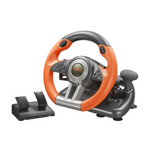 Volante de <span class=keywords><strong>Juego</strong></span> con Cable PXN-V3 Pro Naranja/Negro de 180 Grados con Pedal para XB One <span class=keywords><strong>PC</strong></span>/P3/P4/Switch, Volante de <span class=keywords><strong>Juego</strong></span> - Product Image 5