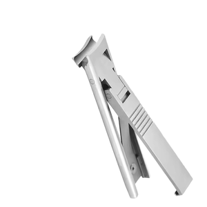 Cortauñas Plegable Ultrafino para Bebé, de Acero Inoxidable, con Estuche de Cuero, Cortador de Cutículas, Herramienta de Manicura y Pedicura Inteligente - Product Image 1