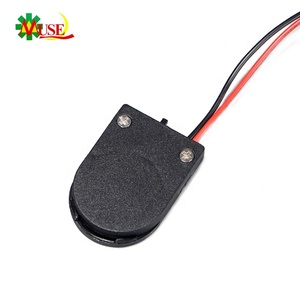 Soporte de Batería de Botón CR2032 de <span class=keywords><strong>3V</strong></span> de Plástico con Tapa, Interruptor y Cables - Product Image 2