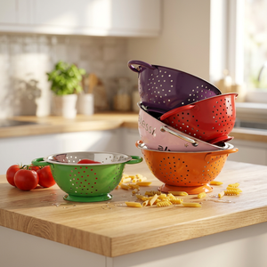 Cesta coladora profunda multifunción de acero inoxidable de alta calidad con recubrimiento en polvo, calidad de exportación, para cocina doméstica. - Product Image 3