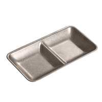 Plat à condiments carré en acier inoxydable pour sauce soja, coupelle à trempette pour fondue, assiette à gril coréenne, plat à collation de cuisine