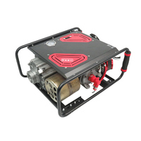 Pompe à incendie portable professionnelle à trois niveaux, 12HP, refroidie par eau, OEM