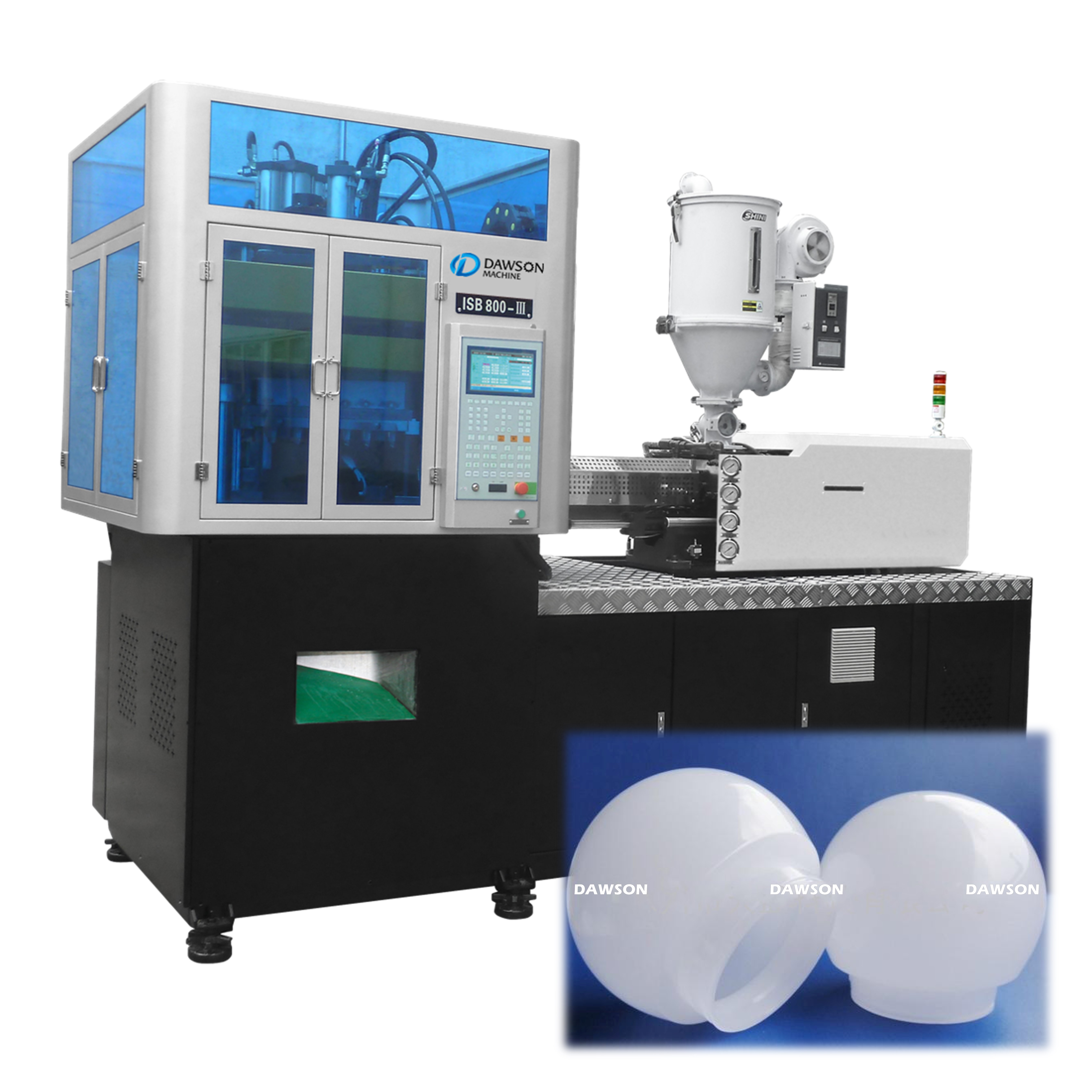 Promotional Top Quality Popular Product Street Lamp Shade Round Decoration Shell Injection Stretch Blow Molding Machine